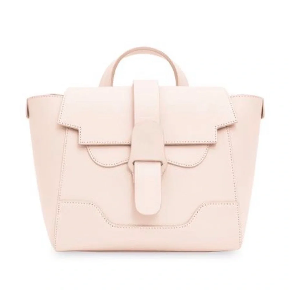 SENREVE MINI MAESTRA IN BLUSH PEBBLED LEATHER - Picture 6 of 10